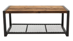 Wire Shelf Coffee Table rental New York, NY