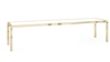 Bentley Coffee Table Polished Gold White - 72"L... rental in New York, NY