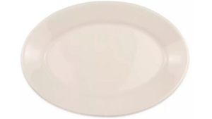 Ceramic Oval 8" X 10" Ivory rental New York, NY