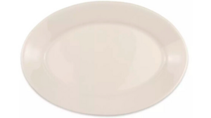 Ceramic Oval 9" X 13" Ivory rental New York, NY