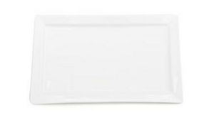 Ceramic Rectangle 5" X 17" White rental New York, NY