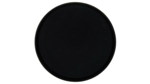 Non Skid Round Serving Tray Black 16" rental New York, NY