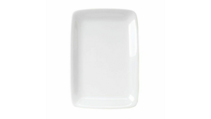 Porcelain Rectangular Platter 9.5" X 14" rental New York, NY