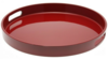 Red Lacquer Tray Round 13.5" rental in New York, NY
