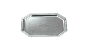 Stainless Octagon Tray 14" X 20" rental New York, NY