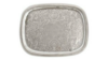 Silver Rectangle Tray 19" X 24" rental in New York, NY