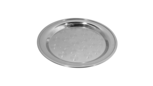 Stainless Swirl Round Tray 12" rental New York, NY