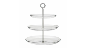 Glass Dessert Tray 3 Tier rental New York, NY