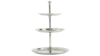 Petite Stainless Three Tier Display Stand rental in New York, NY