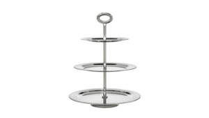 Stainless Three Tier Revere Stand 16.5" H rental New York, NY
