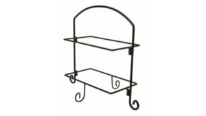 Wrought Iron Rectangle 2 Tier Stand rental New York, NY