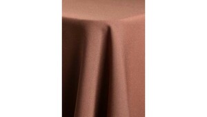 132" Tablecloth Poly - Cinnamon rental Phoenix, AZ