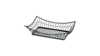 Black Iron Basket 8" X 16" rental in New York, NY