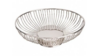 Silver Round Basket 12" rental in New York, NY