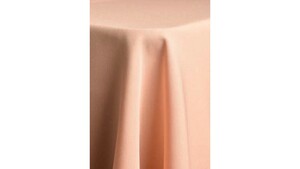 132" Tablecloth Poly - Peach rental Phoenix, AZ