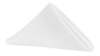 White Polyester Dinner Napkin rental in New York, NY