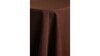 90" Tablecloth Poly - Chocolate rental in Phoenix, AZ