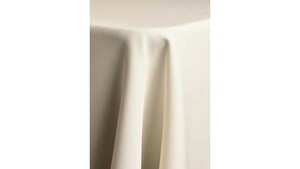 90" Tablecloth Poly - Ivory rental Phoenix, AZ