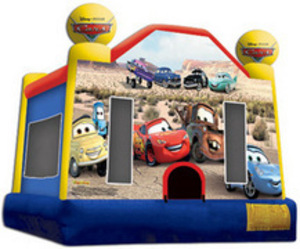 Bounce House with Cars Panel  rental in San Antonio, TX