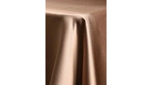 120" Tablecloth Lamour - Latte rental Phoenix, AZ