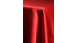 120" Tablecloth Lamour - Valentine Red rental Phoenix, AZ