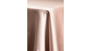 132" Tablecloth Lamour - Nu Blush rental Phoenix, AZ