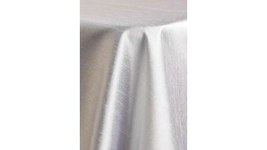 120" Tablecloth Shantung - Silver rental Phoenix, AZ