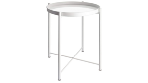 Modern Round Side Coffee Table rental Phoenix, AZ