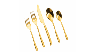 Crown Gold Dinner Fork 18/10 (Pack of 10) rental New York, NY