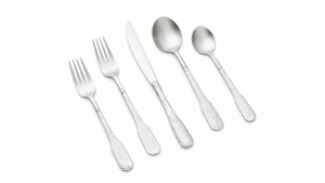 Hammered Silver Salad Fork 18/10 (Pack of 10) rental New York, NY