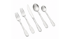 Hammered Silver Salad Fork 18/10 (Pack of 10) rental in New York, NY