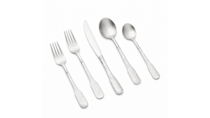 Hammered Silver Teaspoon 18/10 (Pack of 10) rental New York, NY