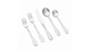 Hammered Silver Teaspoon 18/10 (Pack of 10) rental in New York, NY