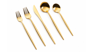 Vera Gold Tablespoon (Pack of 10) rental New York, NY