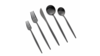 Vera Black Teaspoon (Pack of 10) rental in New York, NY
