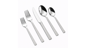 Topaz Silver Salad Fork 18/10 (Pack Of 10) rental New York, NY