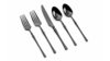 Irene Black Salad Fork 18/10 (Pack of 10) rental in New York, NY