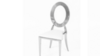 Stainless Steel Chair - "O" Silver rental in Miami-Ft. Lauderdale, FL