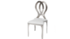 Stainless Steel Chair - Heart Silver rental in Miami-Ft. Lauderdale, FL