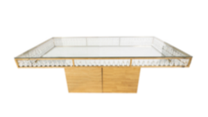 Specialty Dining Table - Rhinestone Gold rental Miami-Ft. Lauderdale, FL