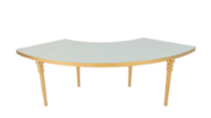 Specialty Table - Palace Serpentine Gold rental Miami-Ft. Lauderdale, FL