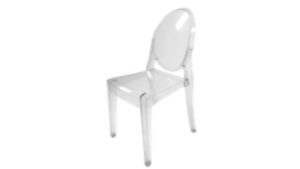 Ghost Chair - Clear Armless Large rental Miami-Ft. Lauderdale, FL