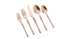 Irene Rose Gold Teaspoon 18/10 (Pack of 10) rental in New York, NY