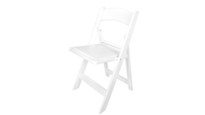 Folding Chair - White Resin rental Miami-Ft. Lauderdale, FL