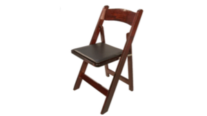 Folding Chair - Mahogany rental Miami-Ft. Lauderdale, FL