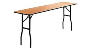 Rectangular Conference Table - 6'x18" rental Miami-Ft. Lauderdale, FL
