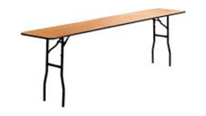Rectangular Conference Table - 8'x18" rental Miami-Ft. Lauderdale, FL