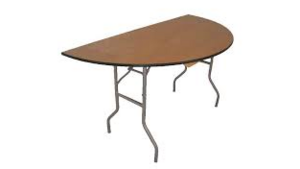 60" Half Moon Table rental Miami-Ft. Lauderdale, FL