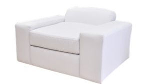 Lounge - White Club Chair rental Miami-Ft. Lauderdale, FL