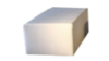 Lounge - White Rectangular Ottoman rental in Miami-Ft. Lauderdale, FL